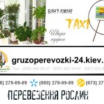 Перевезення рослин Київ